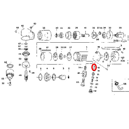 SP VESSEL Valve Pin for SP-1510AH