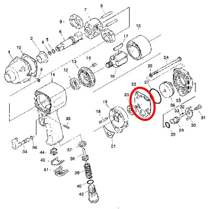 SP VESSEL Housing Cap Gasket for SP-7140