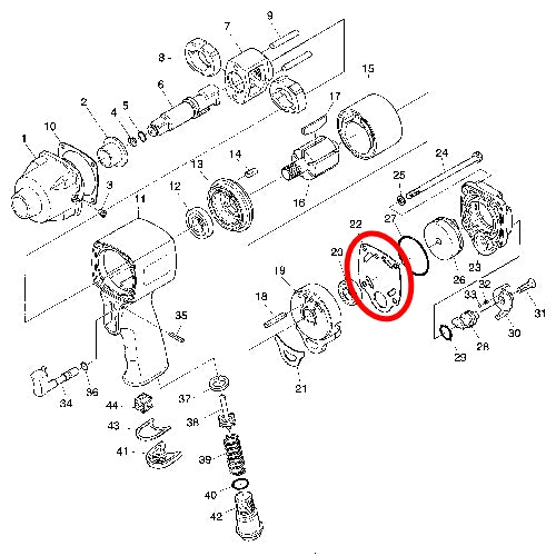 SP VESSEL Housing Cap Gasket for SP-7140