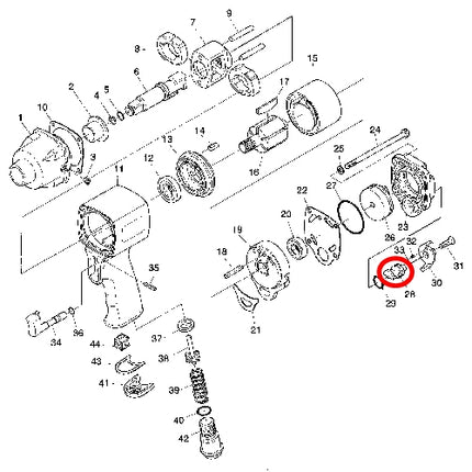 SP VESSEL F/R Lever for SP-7140