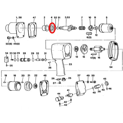 SP VESSEL Spacer for SP-1156TR