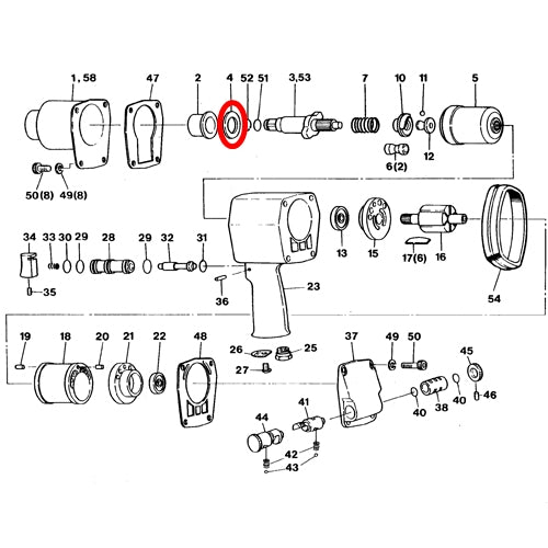 SP VESSEL Spacer for SP-1156TR