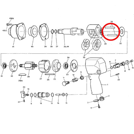 SP VESSEL Hammer Pin for SP-1148F