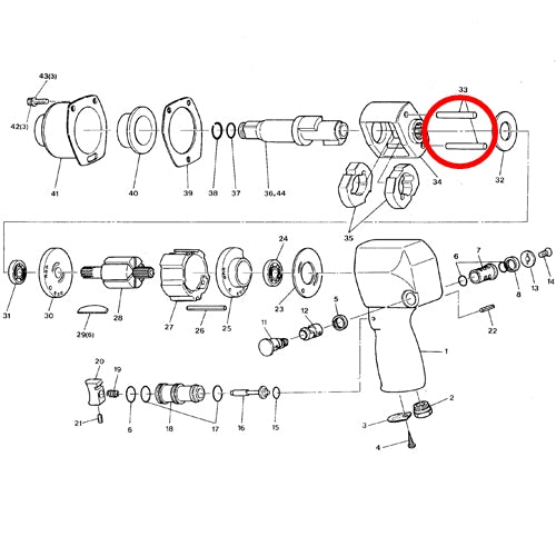 SP VESSEL Hammer Pin for SP-1148F