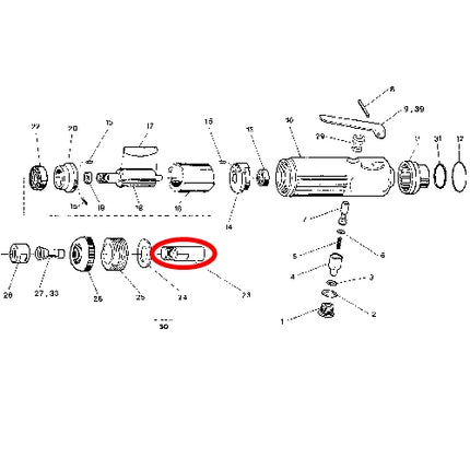 SP VESSEL Pinion for SP-1220