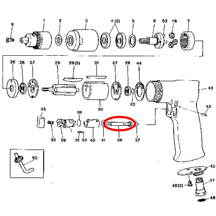 SP VESSEL Throttle Valve for SP-1525