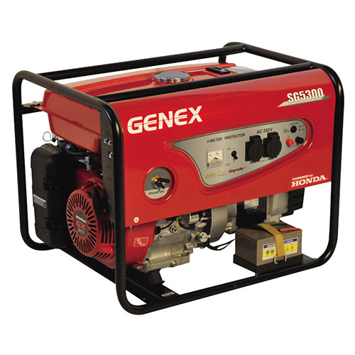 GENEX Petrol Generator SG 5300EX 4.4kVA