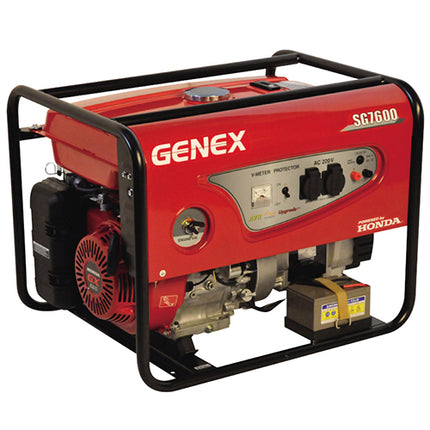 GENEX Petrol Generator SG 7600EX 6.5kVA