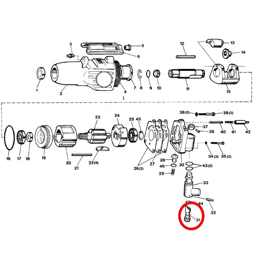 SP VESSEL Regulator Valve for SP-1138