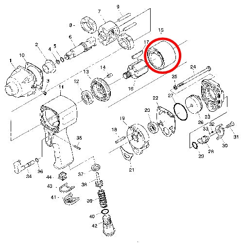 SP VESSEL Cylinder for SP-7140