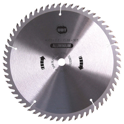UDT TCT Circular Saw Blade for Aluminium, Ø100–455 mm