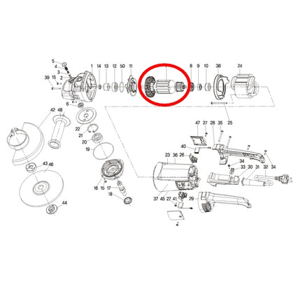 KEYANG Armature (Rotor) 3000046 for DG-180FB