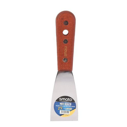 SMATO Scraper Spatula Flexible 32mm (1 1/4') F-WoodHandle