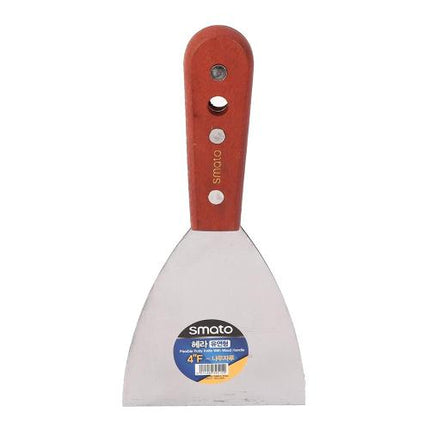 SMATO Scraper Spatula Flexible 32mm (1 1/4') F-WoodHandle