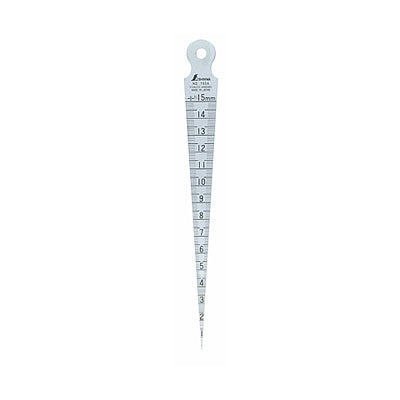 SHINWA Taper Gauge 700A-S 1-15mm thickness 1.2mm