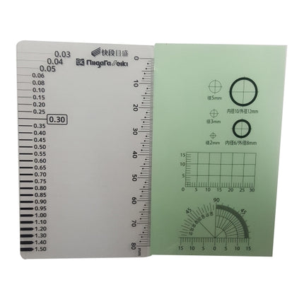 NIIGATA SEIKI Crack Gauge (Width, Length, Angle, Inside/Outside Diameter) CM-CKD