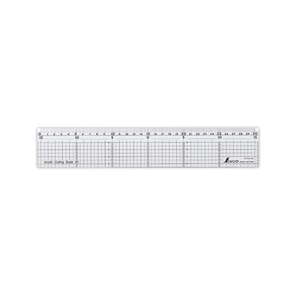 SHINWA Multipurpose Precision Cutting Ruler (Acrylic) S-77085