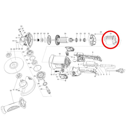 KEYANG Stator (Field Coil) 3012253 for DG-150C