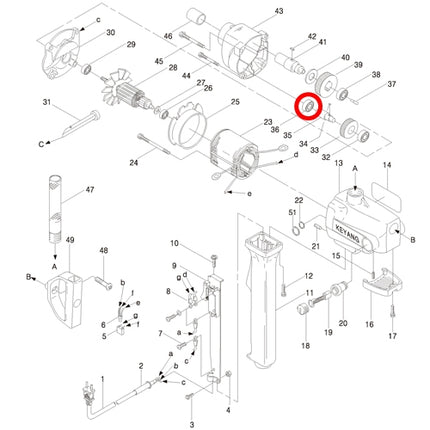 KEYANG Ball Bearing 629