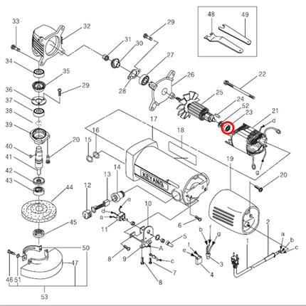 KEYANG Ball Bearing 626 [502-4616]