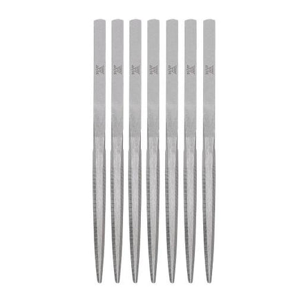 SAMICK Needle File Set Medium Cut HalfRound(7pc Set)