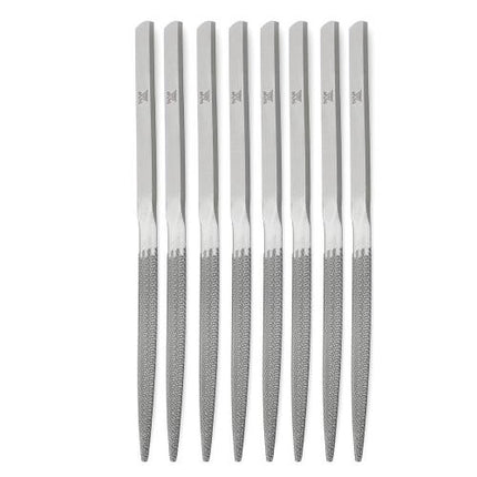 SAMICK Needle File Set Medium Cut Flat(8pc Set)