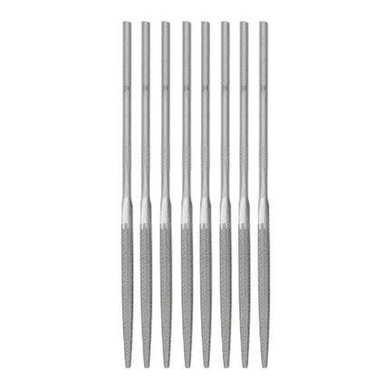 SAMICK Needle File Set Medium Cut Flat(8pc Set)