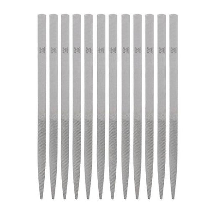 SAMICK Needle File Set Medium Cut HalfRound(12pc Set)