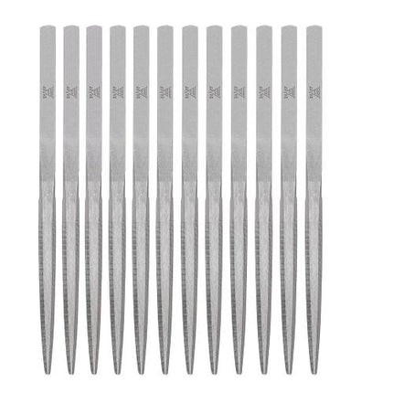SAMICK Needle File Set Medium Cut HalfRound(12pc Set)
