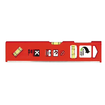 Kapro Torpedo Level, Magnetic, Plumb-Site 250 mm