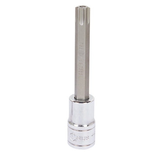 GENIUS TOOLS Star Bit Socket Tamper-Proof 408+7520