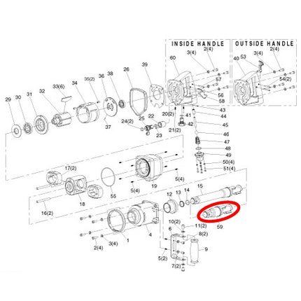 SP VESSEL Anvil Assembly for SP-1192EX-2