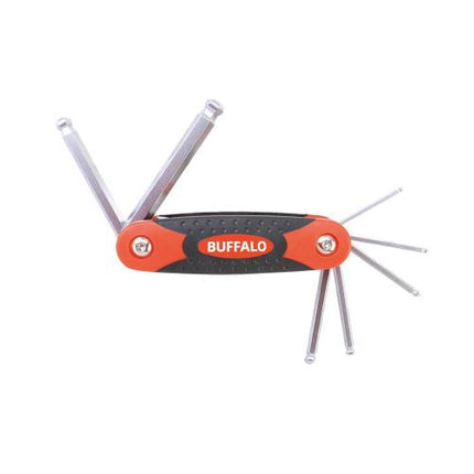 SESHIN BUFFALO Ball Hex Key Set Folding SB-FMB7
