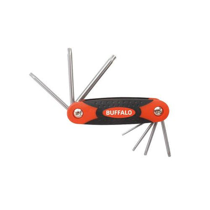 SESHIN BUFFALO Star Key Set Folding Tamper-Proof SB-FTO8