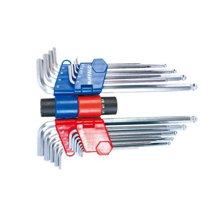 SESHIN BUFFALO Ball Hex Key Set Extra Long SB-EMB22
