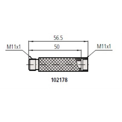MITUTOYO Bore Gauge Sub Anvil 102178