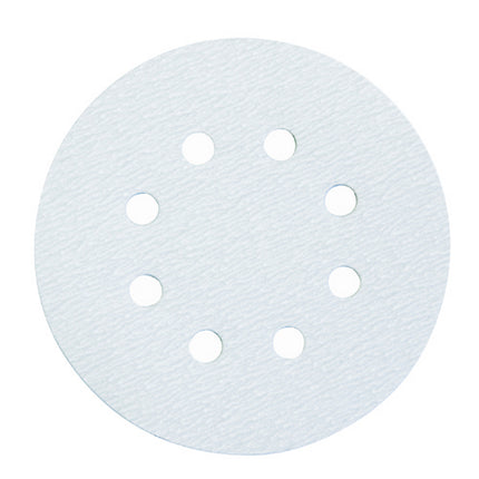 TAEYANG Sander Disc Paper Backing 125mm (5')*8Hole120#(Paper),1 tube (100Sheet) Hook & Loop