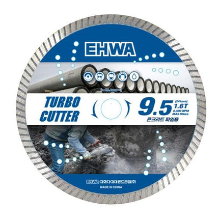 EHWA Turbo Diamond Blade, Ø80–350 mm
