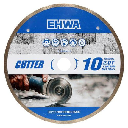 EHWA Wet Diamond Blade, Ø106–350 mm