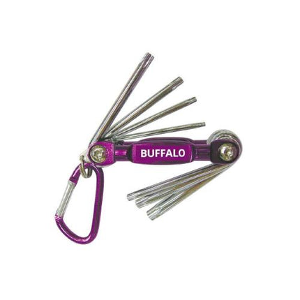 SESHIN BUFFALO Star Key Set Folding Tamper-Proof SB-AFT7