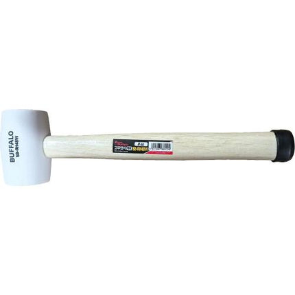 SESHIN BUFFALO Rubber Hammer White