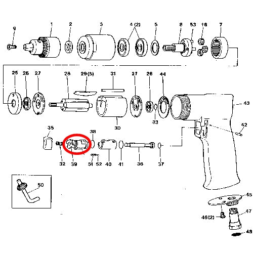 SP VESSEL Reverse Valve for SP-1525