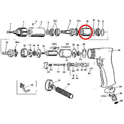 SP VESSEL Internal Gear for SP-1527
