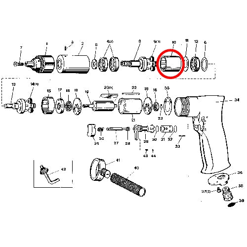 SP VESSEL Internal Gear for SP-1527