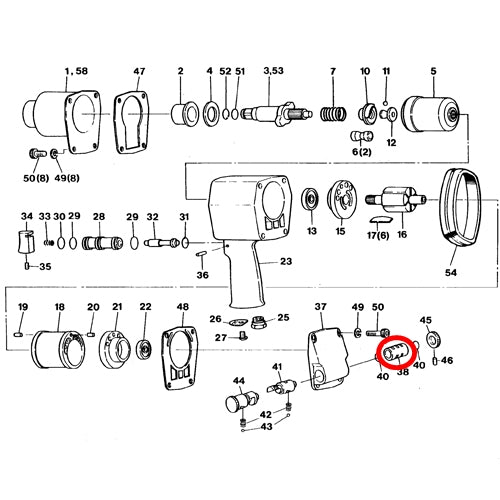 SP VESSEL Reverse Valve Bushing for SP-1156TR