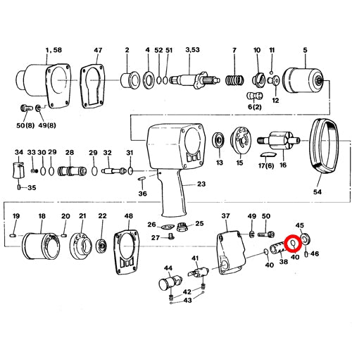 SP VESSEL Reverse Valve O-Ring for SP-1156TR