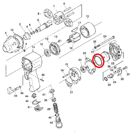 SP VESSEL Dial O-Ring for SP-7140