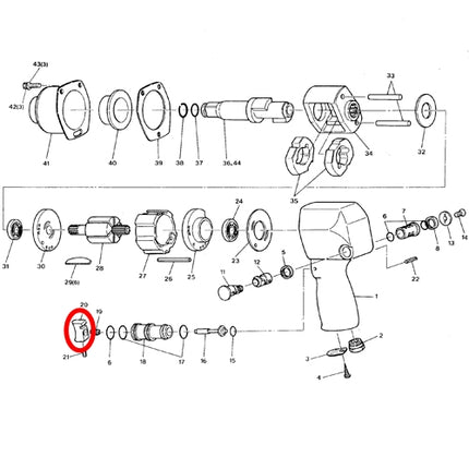 SP VESSEL Throttle Lever for SP-1148F