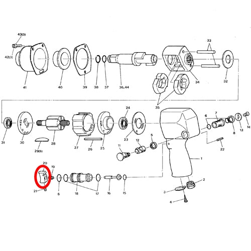 SP VESSEL Throttle Lever for SP-1148F