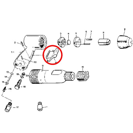 SP VESSEL Trigger for SP-1410K
